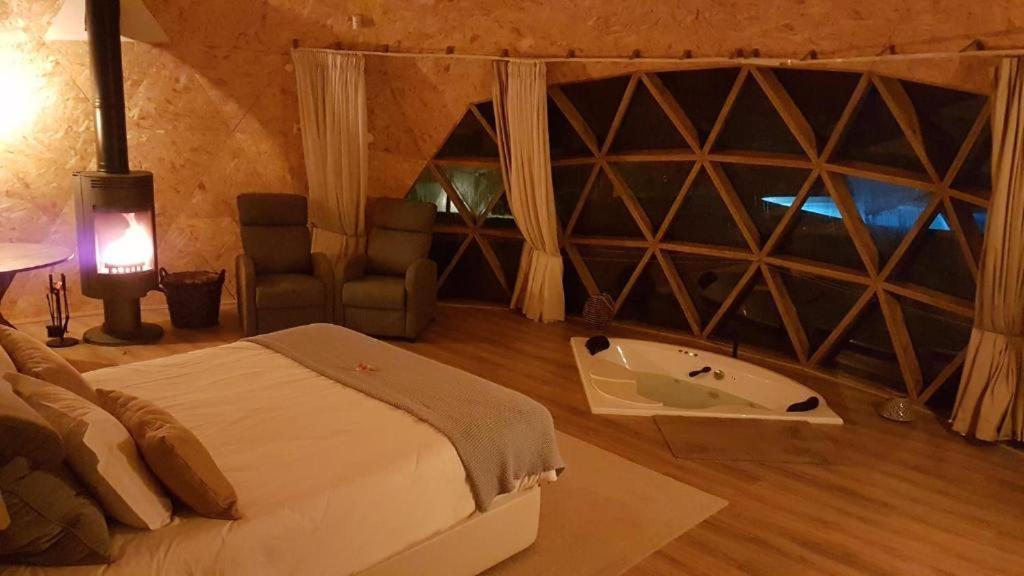 Natura Glamping Alcongosta Exterior foto