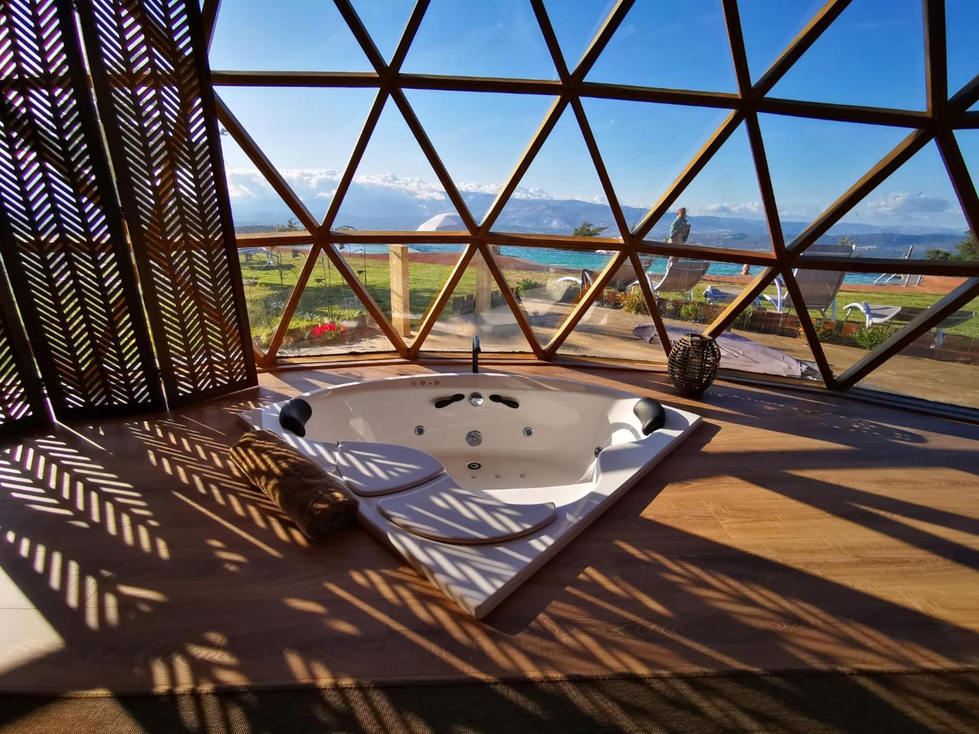 Natura Glamping Alcongosta Exterior foto