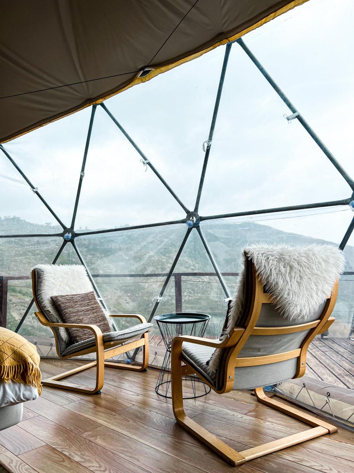 Natura Glamping Alcongosta Exterior foto