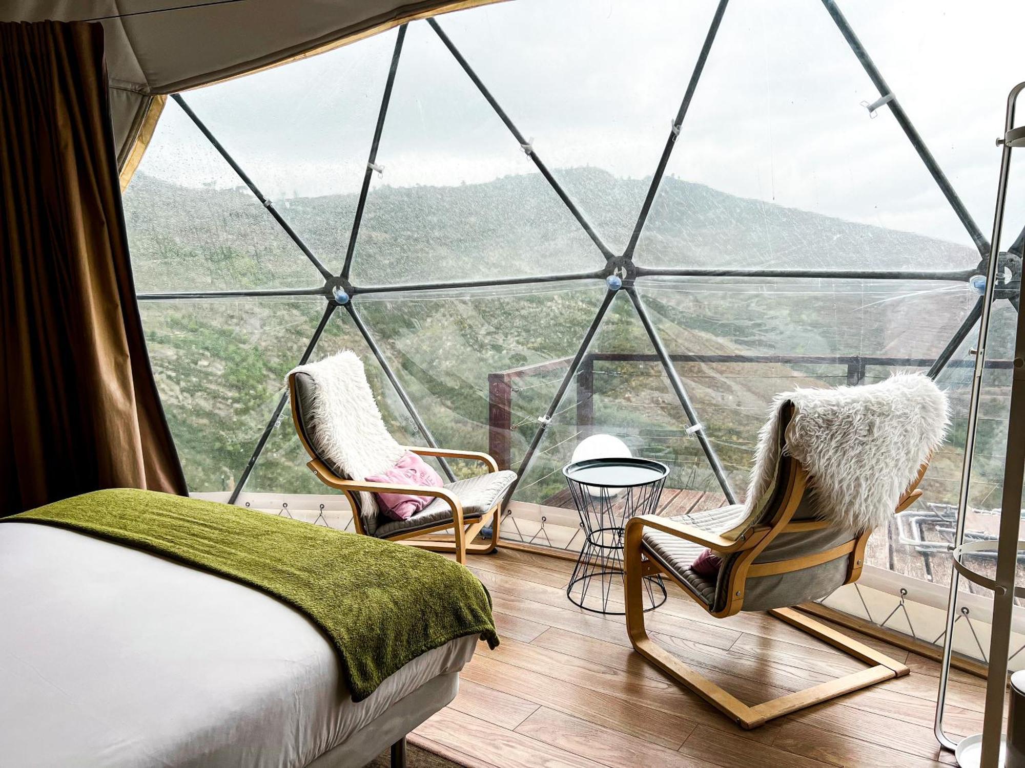 Natura Glamping Alcongosta Exterior foto